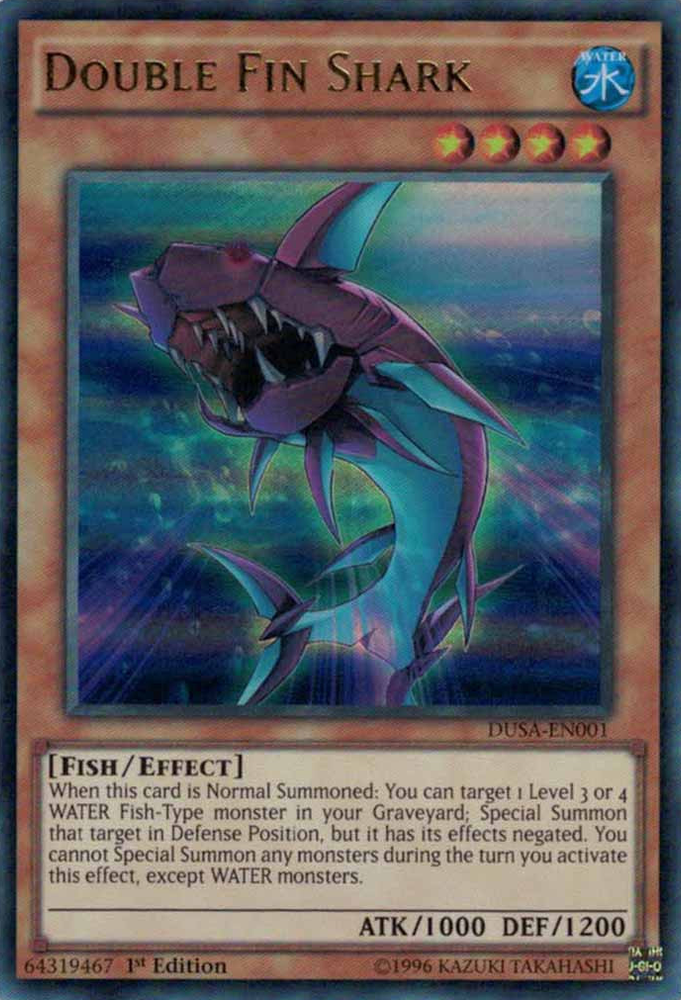Double Fin Shark [DUSA-EN001] Ultra Rare