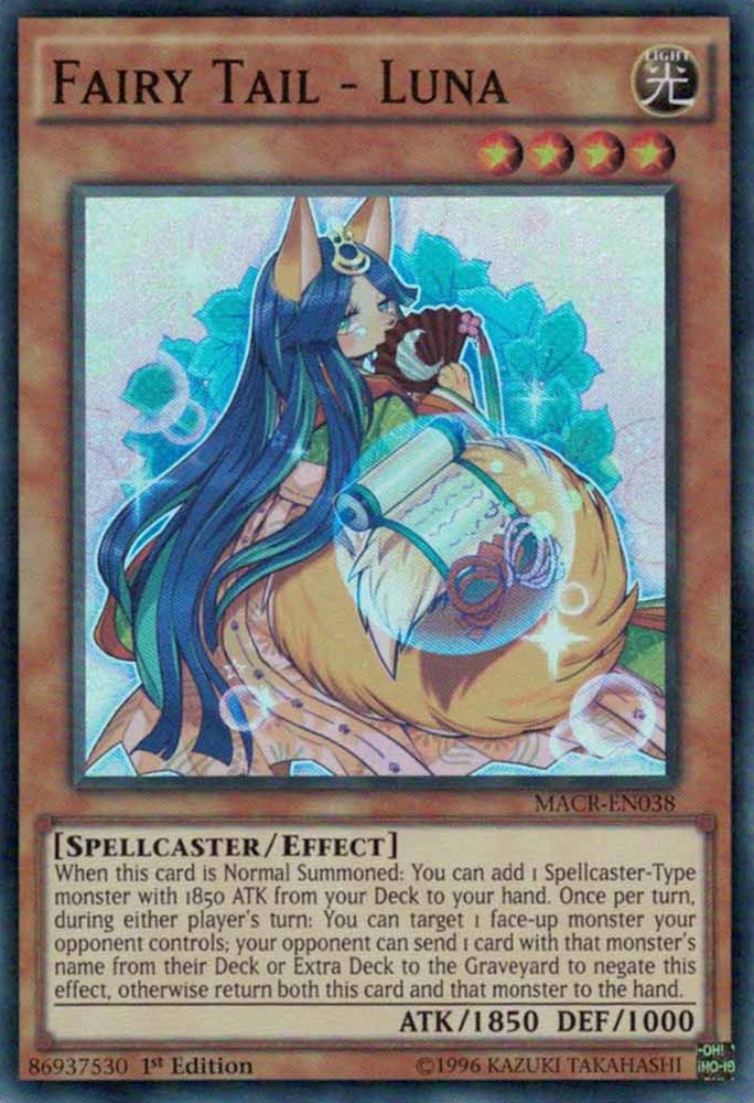 Fairy Tail - Luna [MACR-EN038] Super Rare