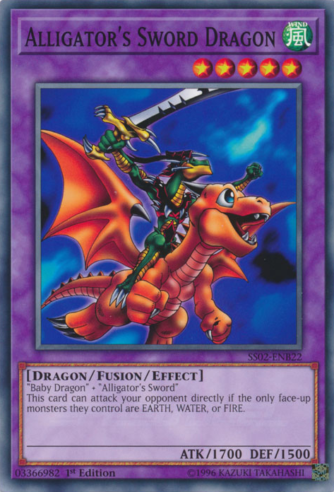 Alligator's Sword Dragon [SS02-ENB22] Common